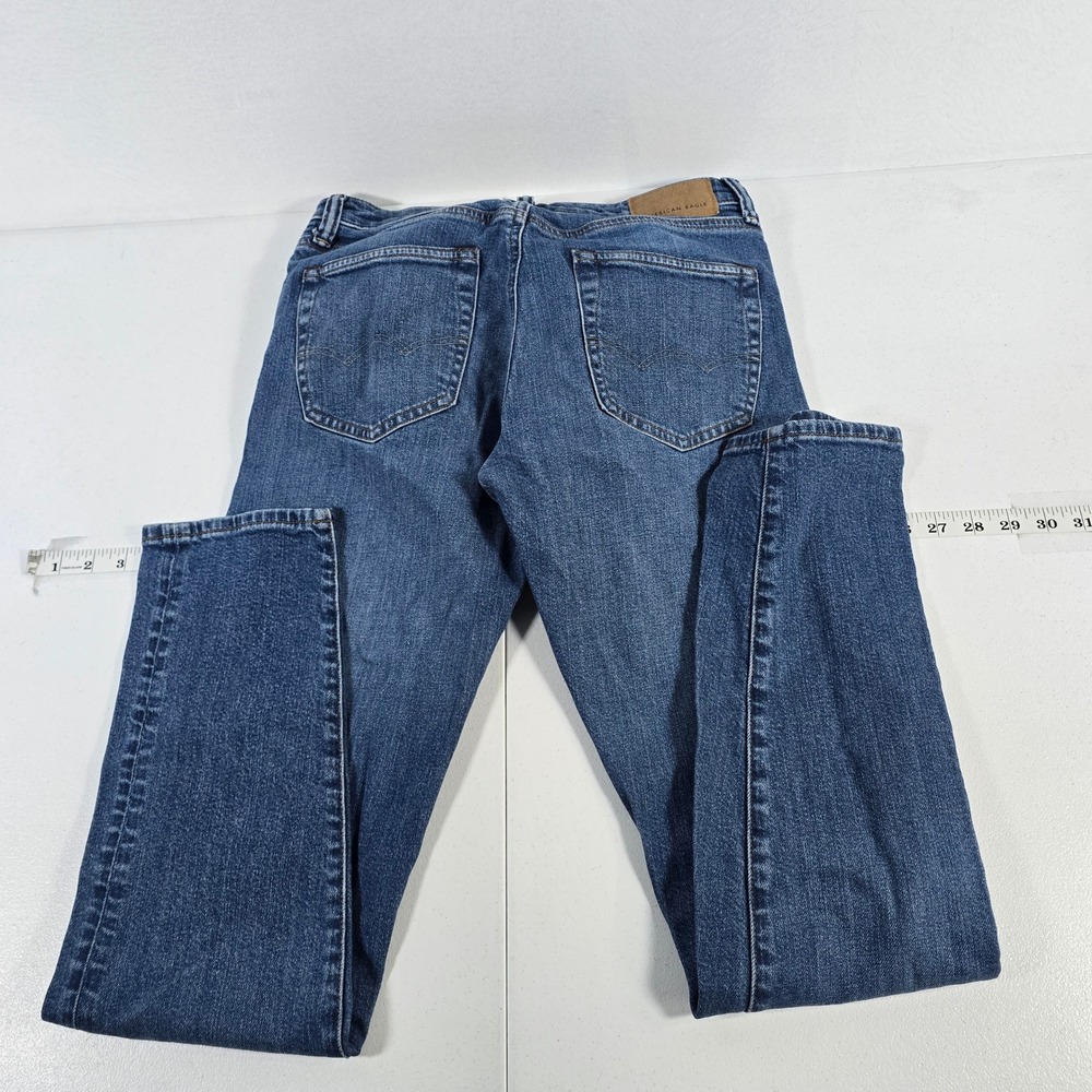 American Eagle Outfitters Athletic Fit Men's Jeans Size 29x33 Dark Wash Flex - Picture 2 of 10